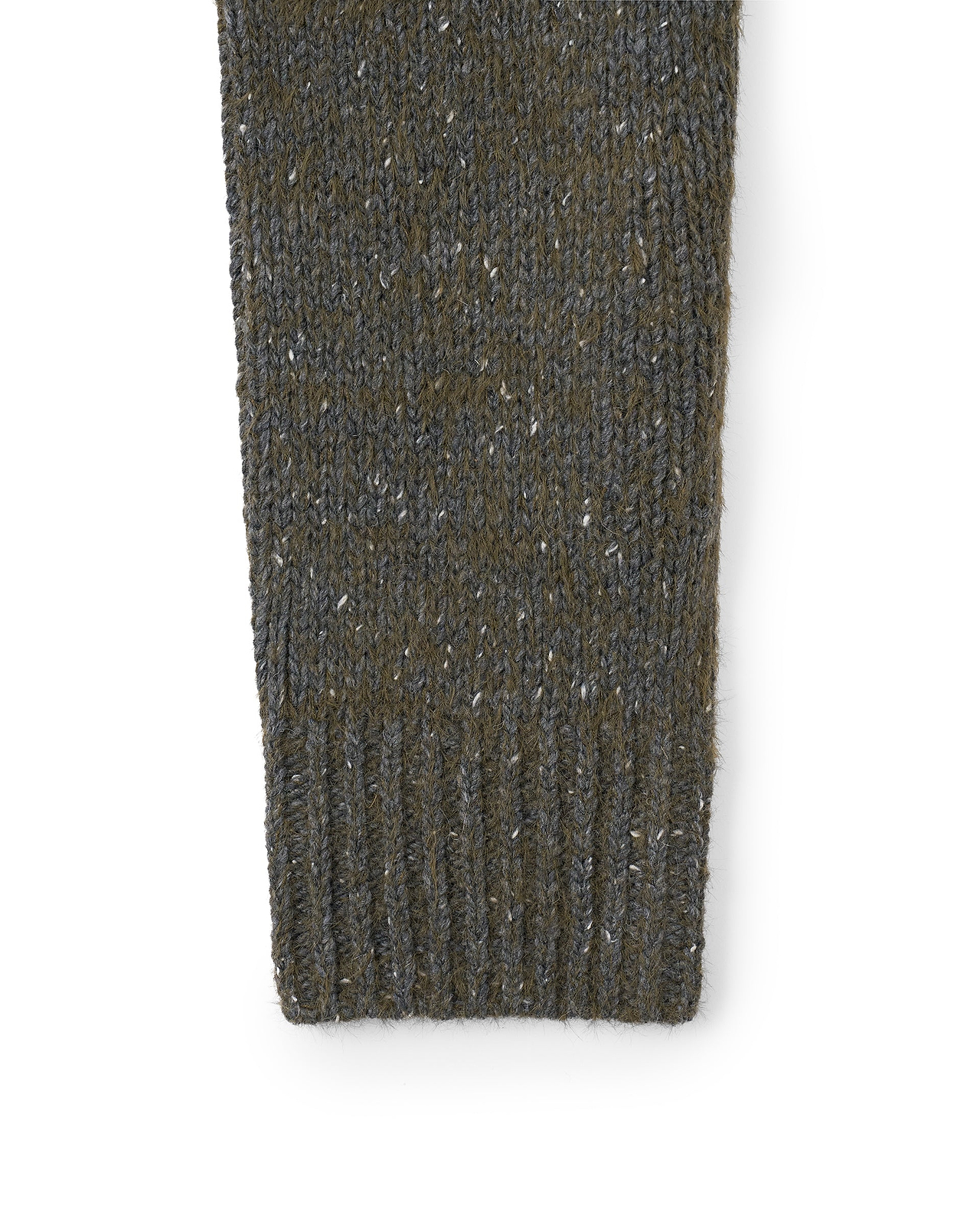 【26AW】ホワイトネップニットプルオーバー
