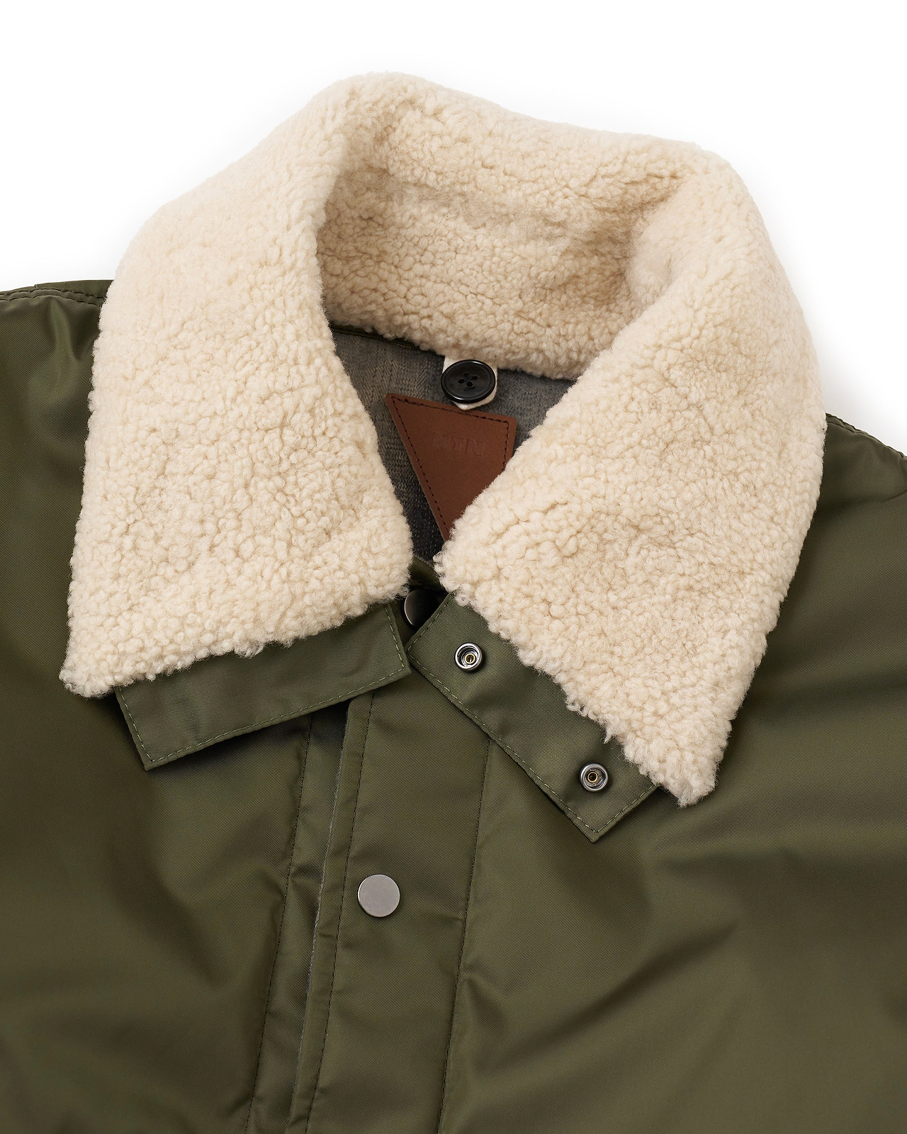 【26AW】ムートンカラーアセントパデッドシャツ