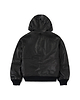 【26AW】ベータレザーフーデッドブルゾン