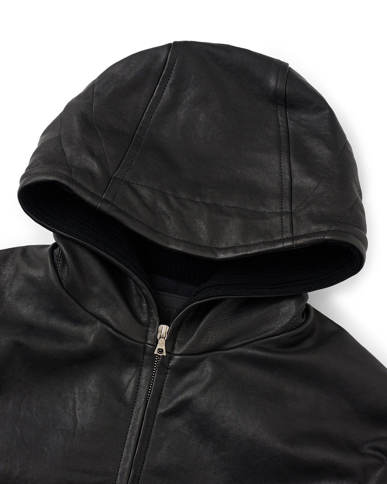 【26AW】ベータレザーフーデッドブルゾン