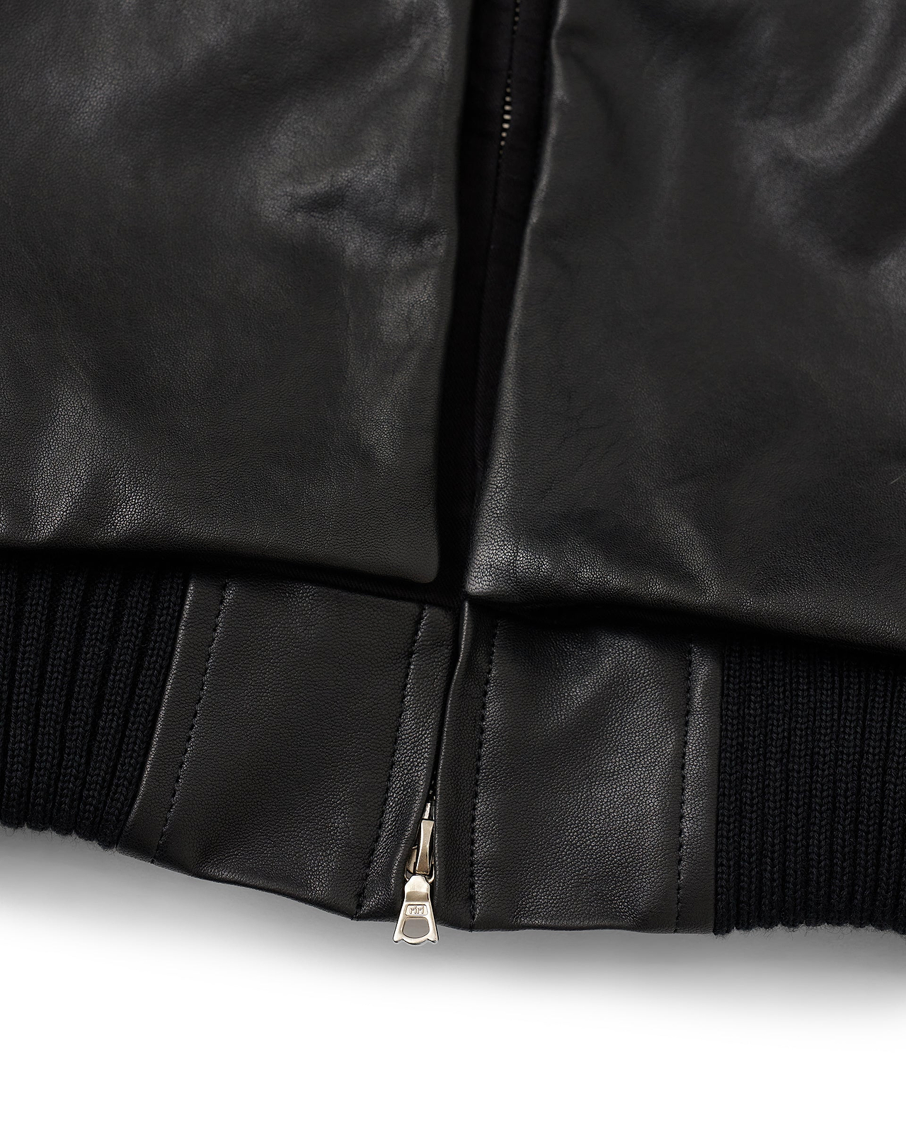【26AW】ベータレザーフーデッドブルゾン