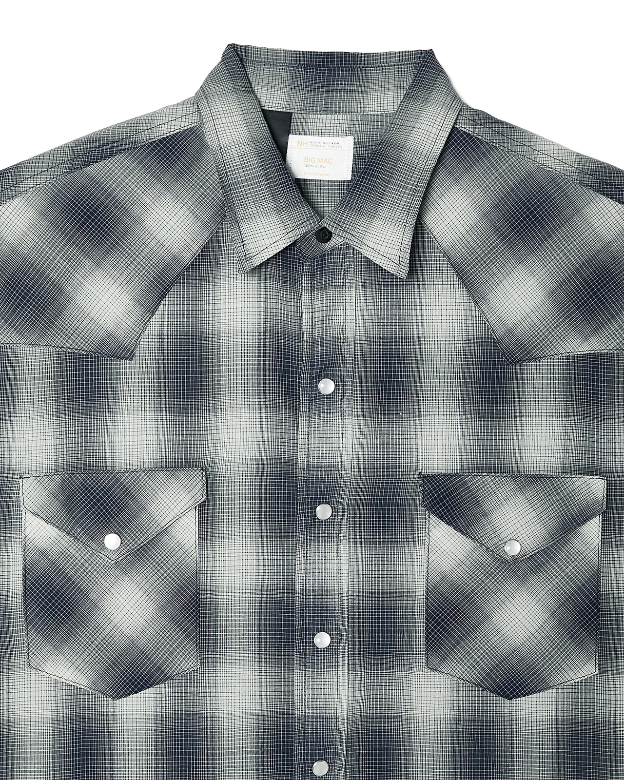 【26SS】＜N.HOOLYWOOD COMPILE × BIG MAC＞ウエスタンシャツ