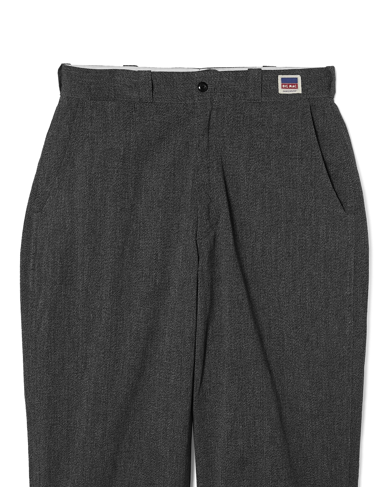 【26AW】＜N.HOOLYWOOD COMPILE × BIG MAC＞ブラックシャンブレーワークパンツ