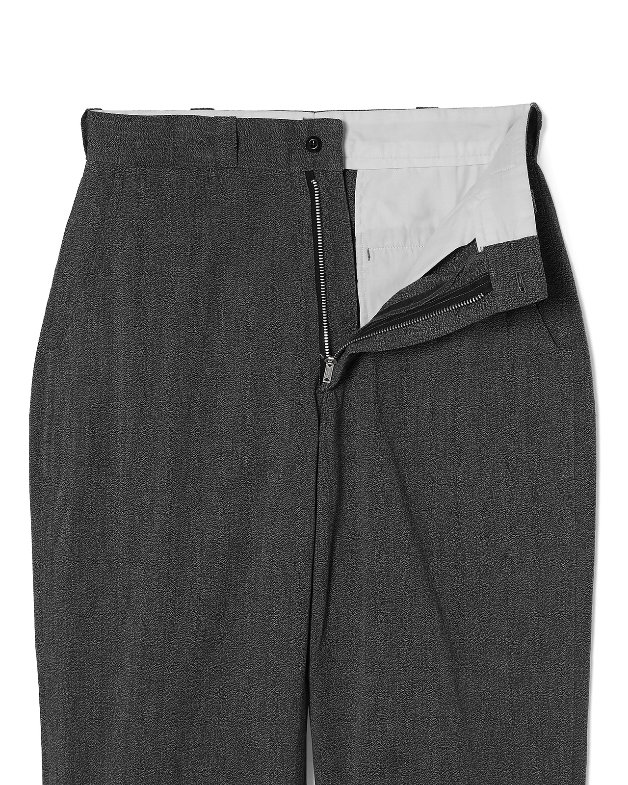 【26AW】＜N.HOOLYWOOD COMPILE × BIG MAC＞ブラックシャンブレーワークパンツ