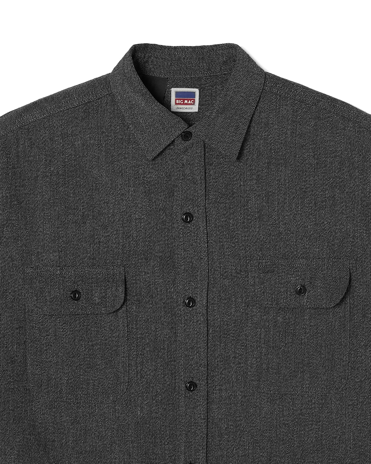 【26AW】＜N.HOOLYWOOD COMPILE × BIG MAC＞ブラックシャンブレーワークシャツ