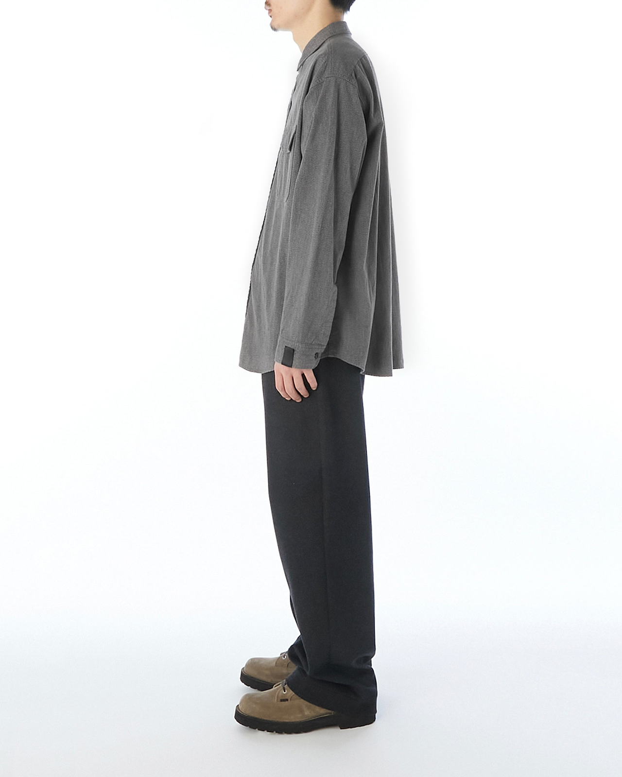 【26AW】＜N.HOOLYWOOD COMPILE × BIG MAC＞ブラックシャンブレーワークシャツ