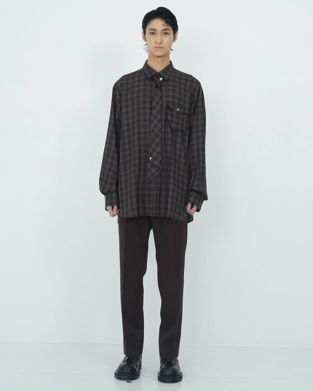 【26AW】ネクタイシャツ
