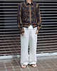 【26AW】エンブロイダードブルゾンシャツ