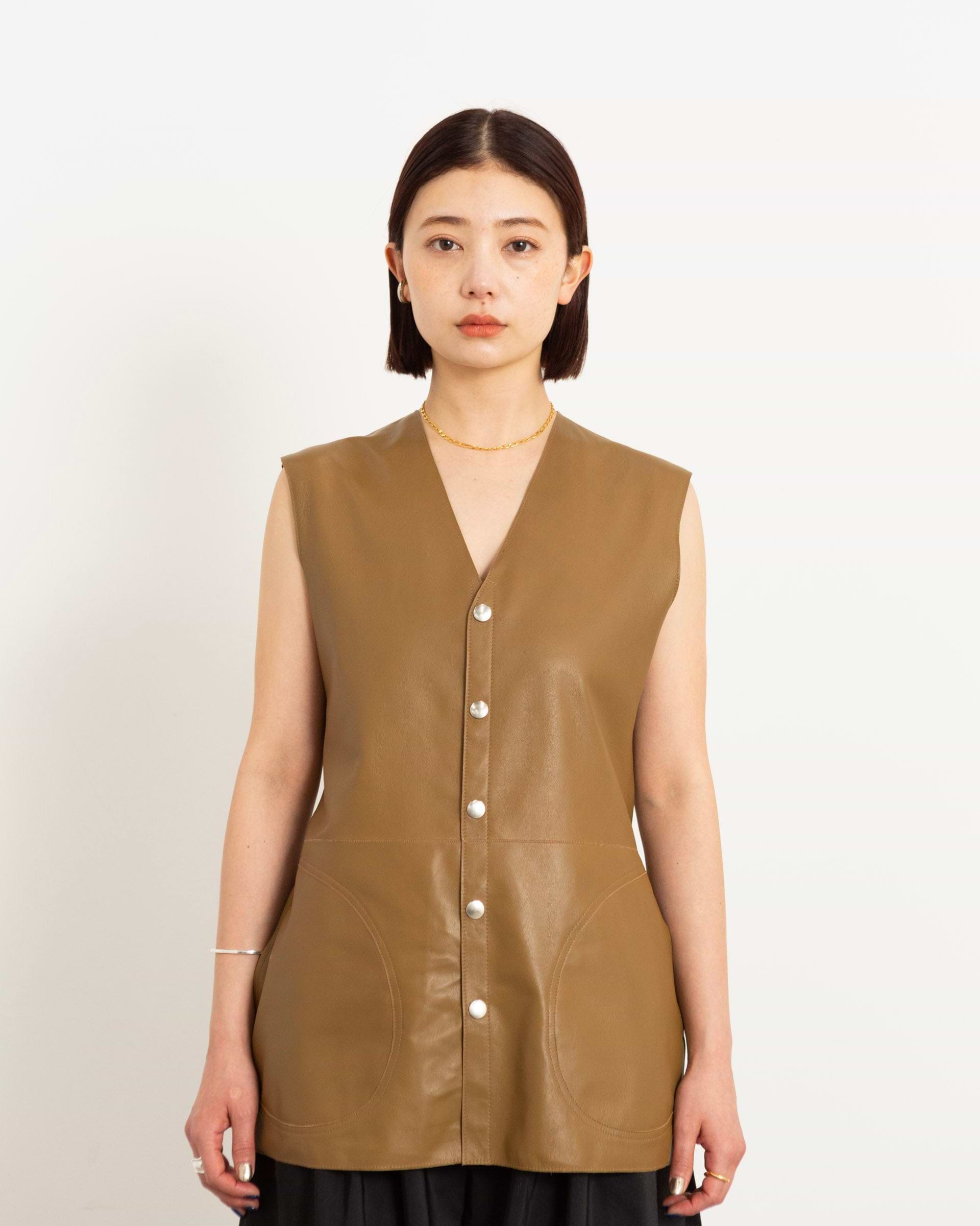 INSCRIRE】シープレザージレ – ファッションスナップストア