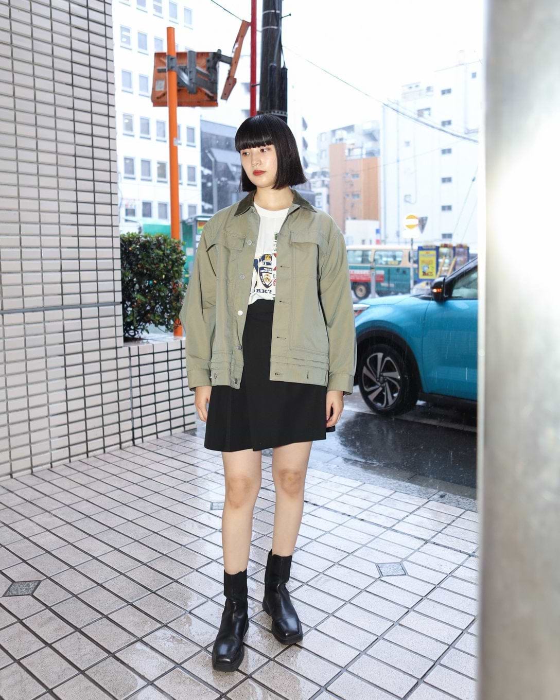 beautiful people】ダブルエンドポストツイルブルゾン – ファッション