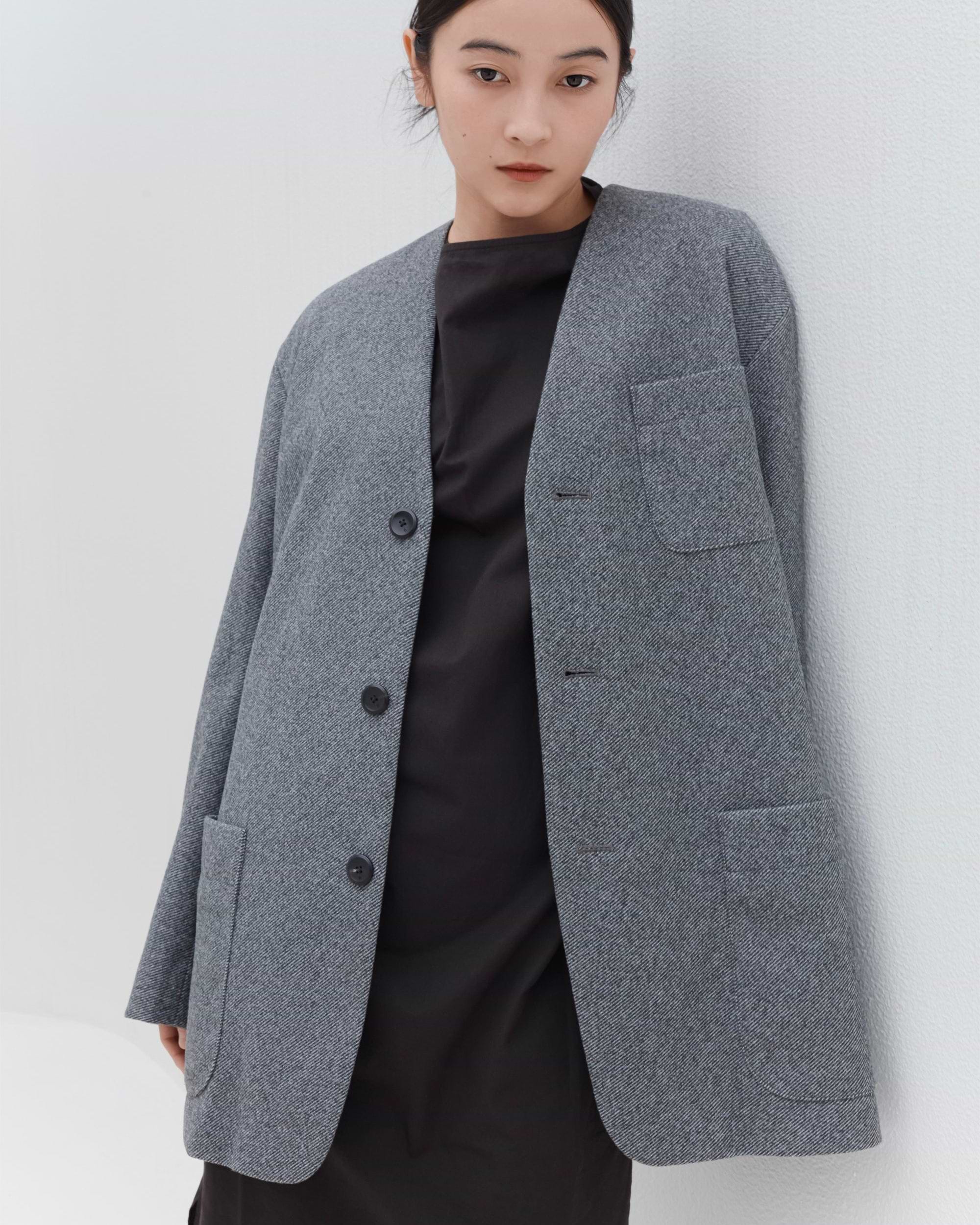 TARO HORIUCHI / th products】カラーレスジャケット – ファッション