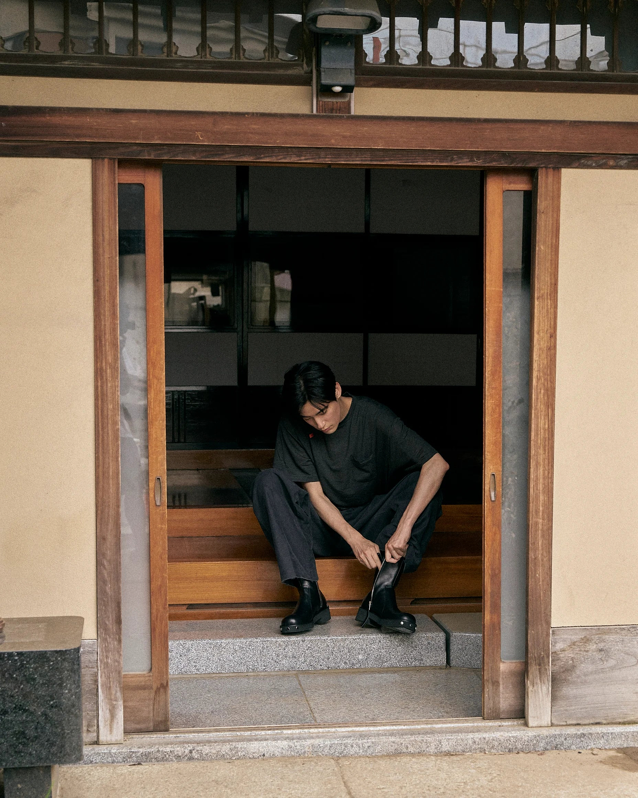 OUAT】アストロジップブーツ | Size40-43 ブラック | F/STORE