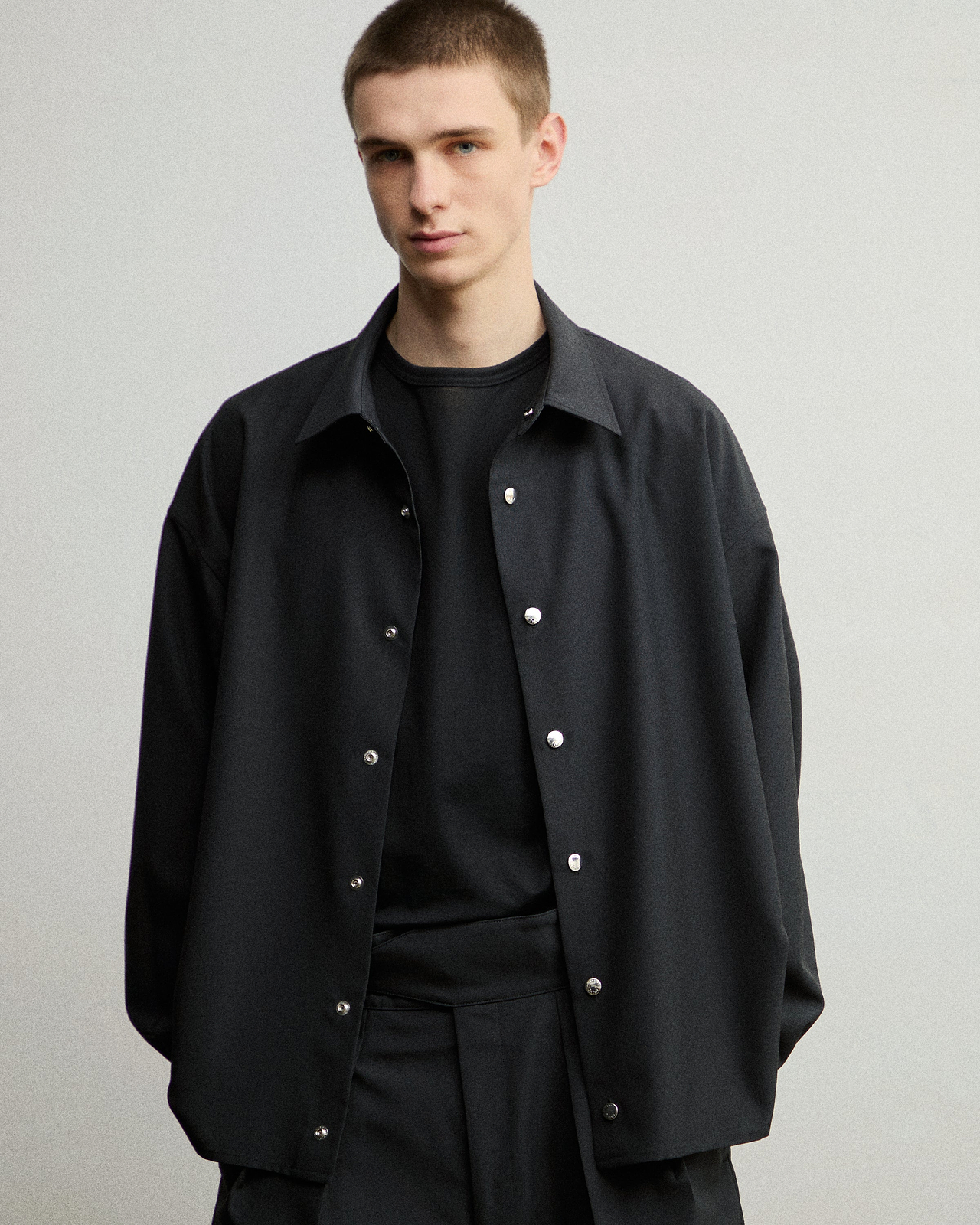 ＜THE RERACS×1LDK×F/STORE＞バルーンカーディガンシャツ