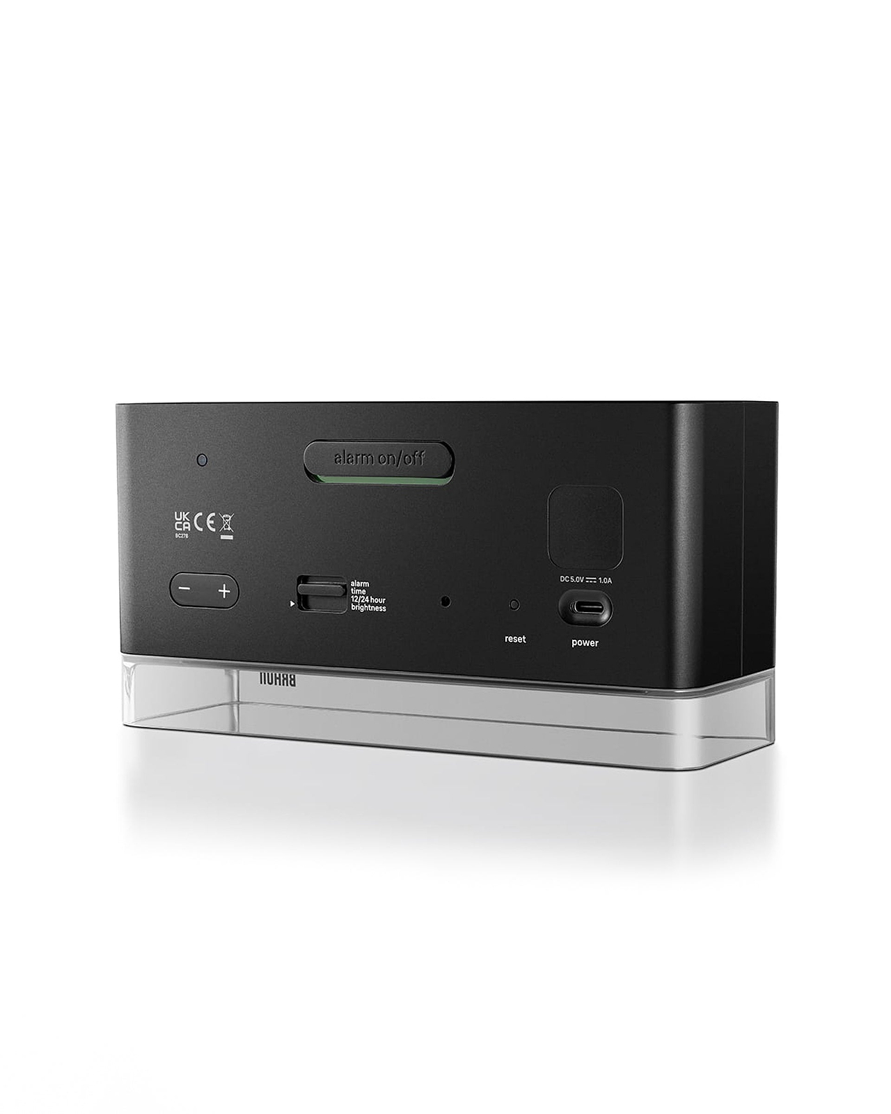 ＜BRAUN＞デジタルクロック（BC27B）