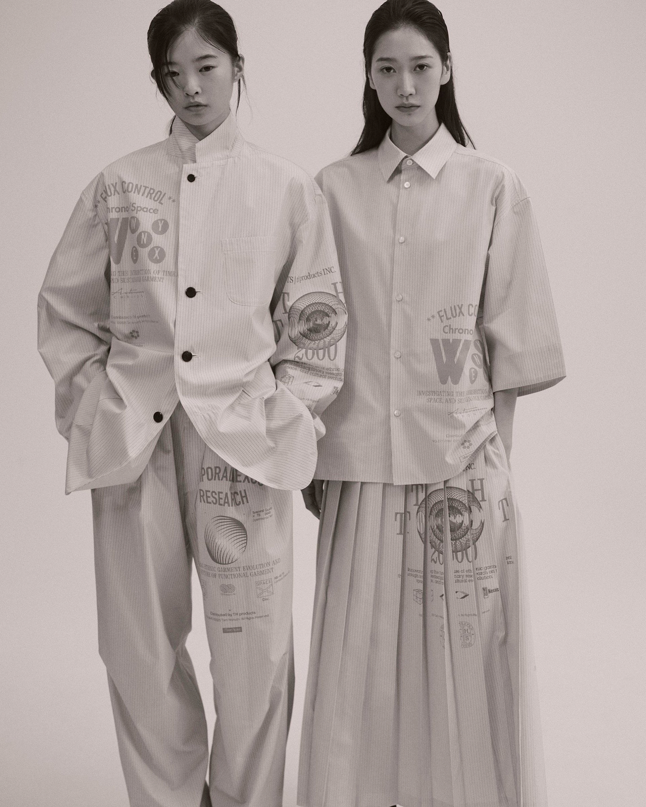 【26SS】EDWARD / グラフィックプリントビッグスリーブS/Sシャツ