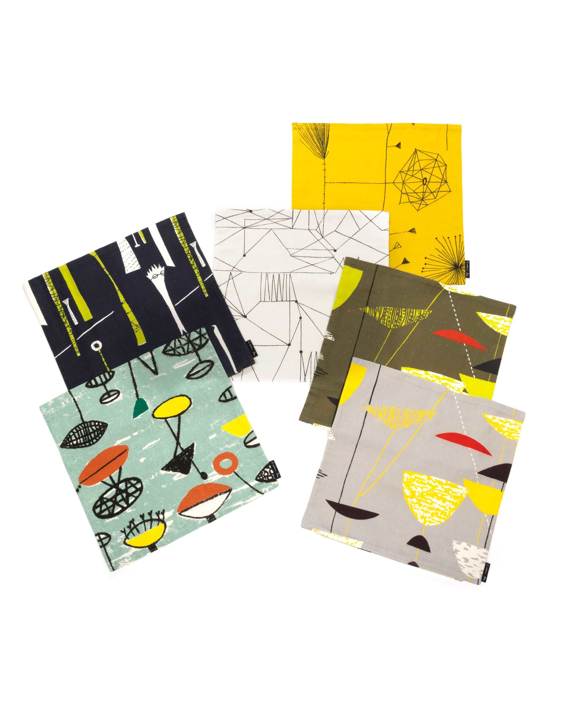 Lucienne day テキスタイル　ファブリック　布 ルシエン・デイ＞ファブリックコレクション クッションカバー