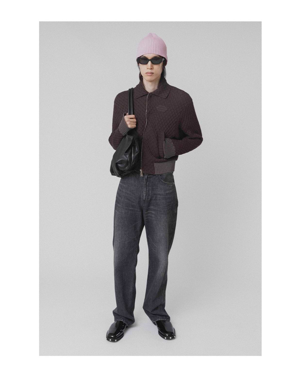 最終値下げ　OUAT 25ss office jeans OUAT】オフィスジーンズ ブルー・ブラック | 日本製 ストレート | F