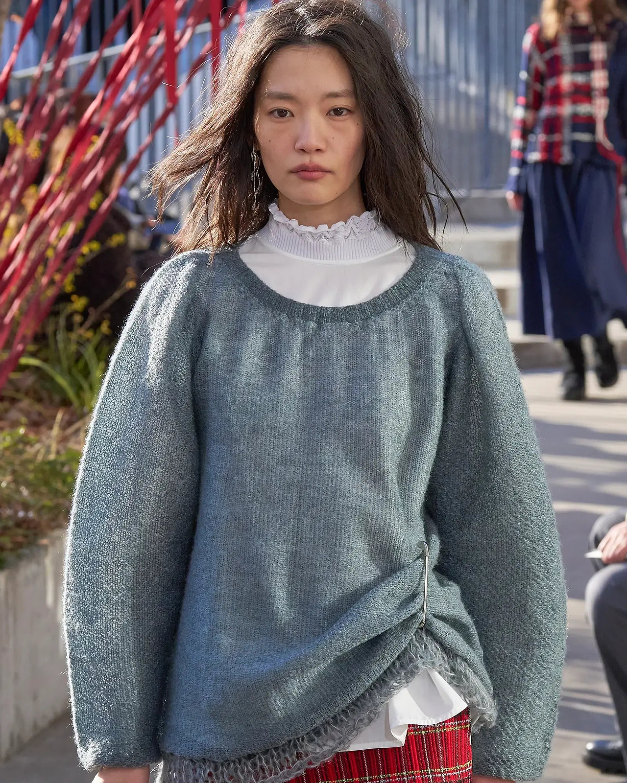 【26AW】スカラップフレームプルオーバー