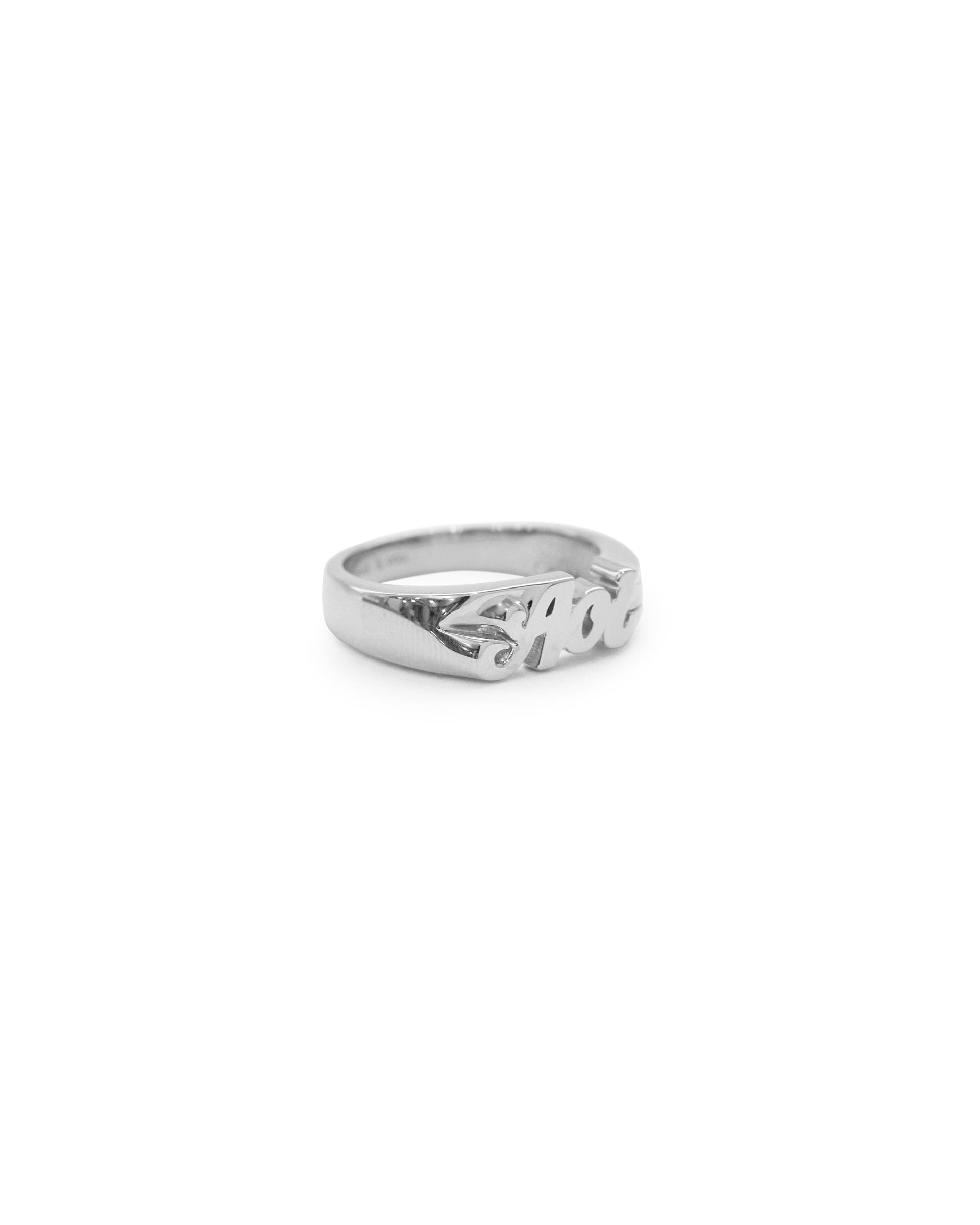 love is you】F/STORE限定 レタードリング（筆記体） – ファッション 