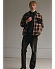 【26AW】THEワイドジーントラウザーズ（ピンク×ブラック）