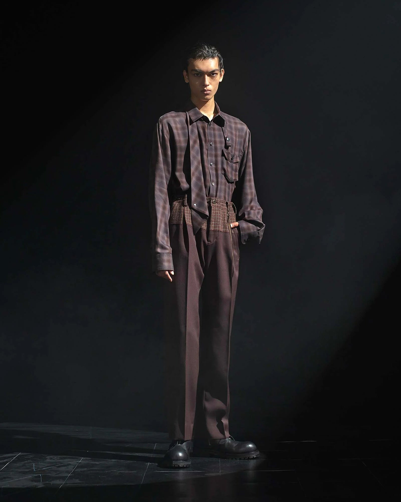 【26AW】ネクタイシャツ