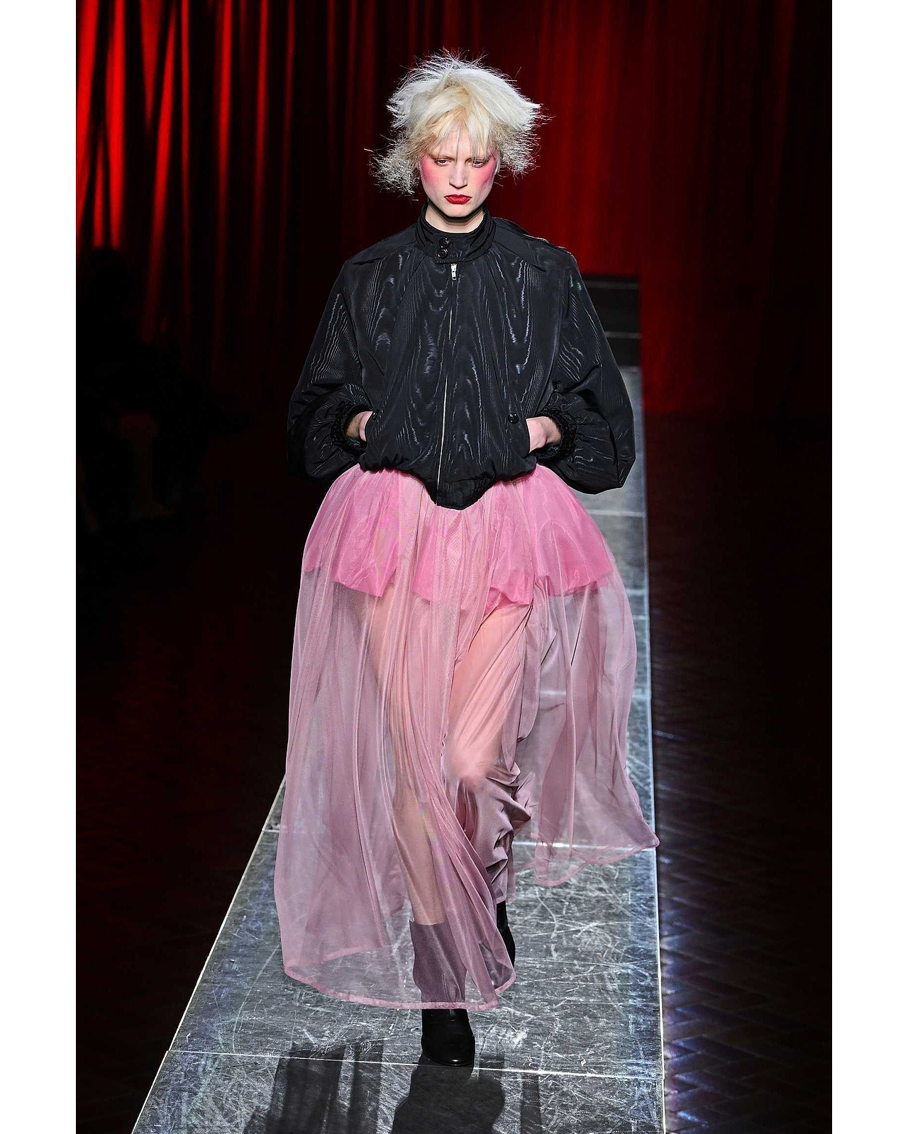 【26AW】モアレプリーツボンバージャケット