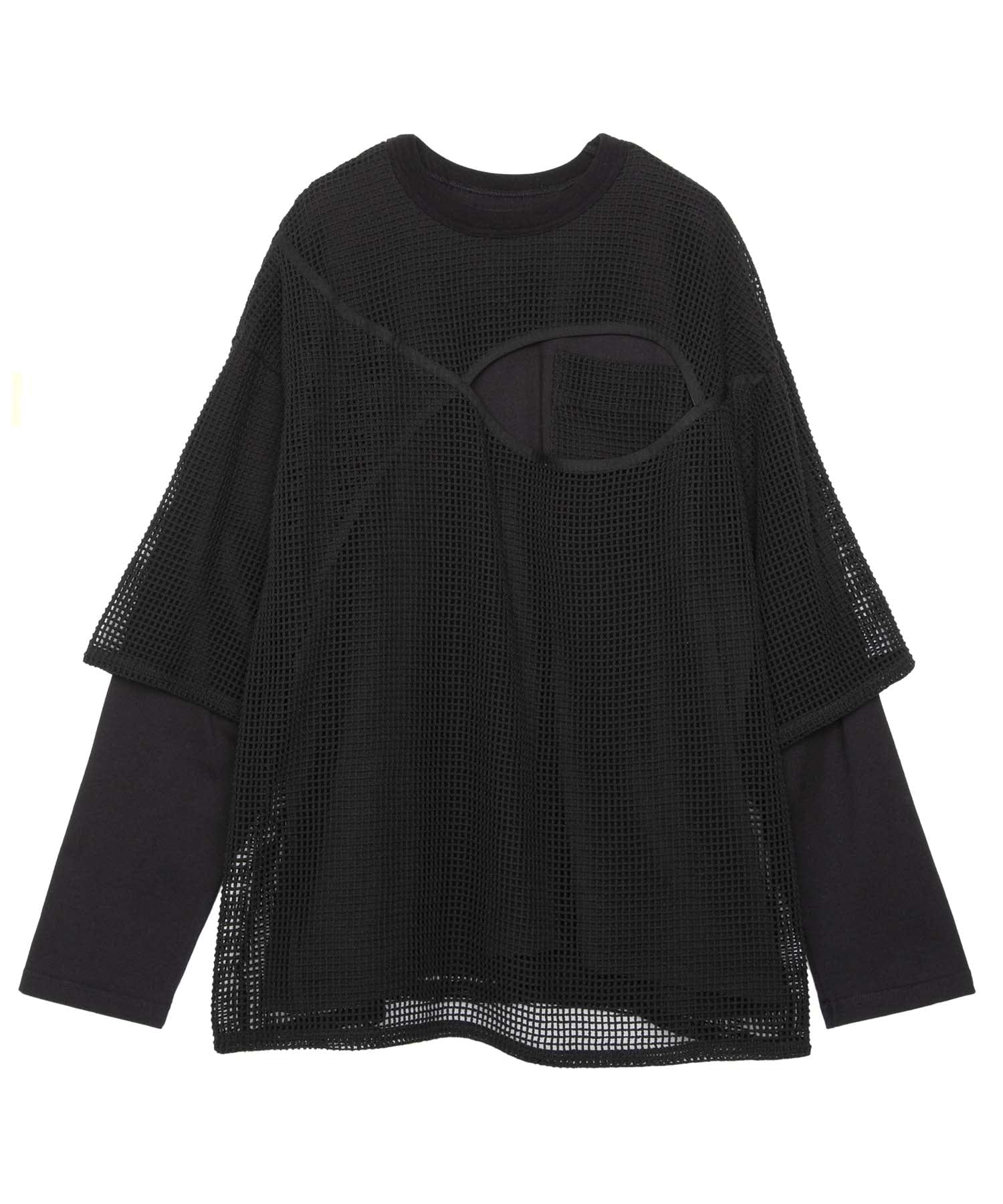 パウダーメッシュレイヤー L/S T