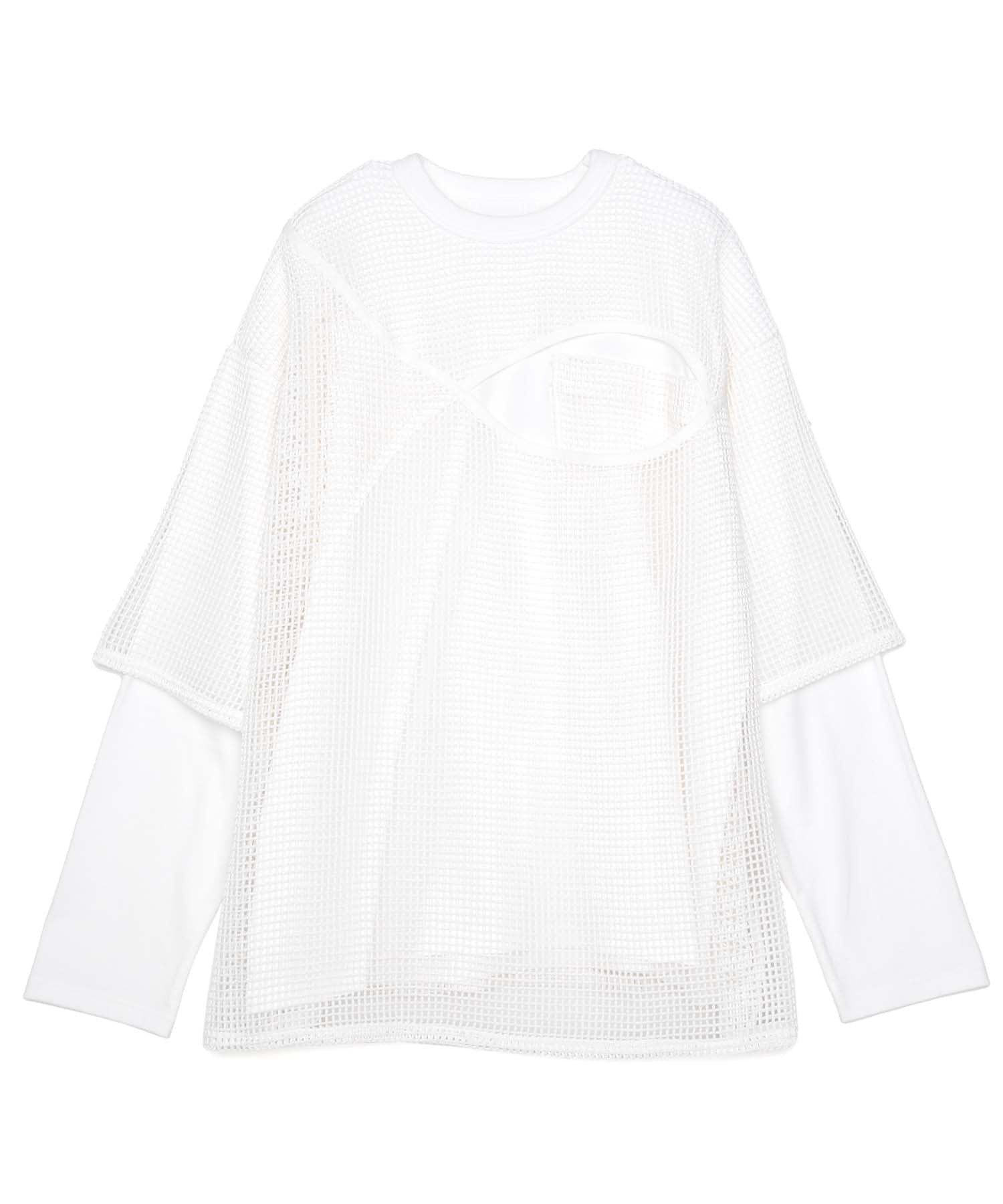 パウダーメッシュレイヤー L/S T