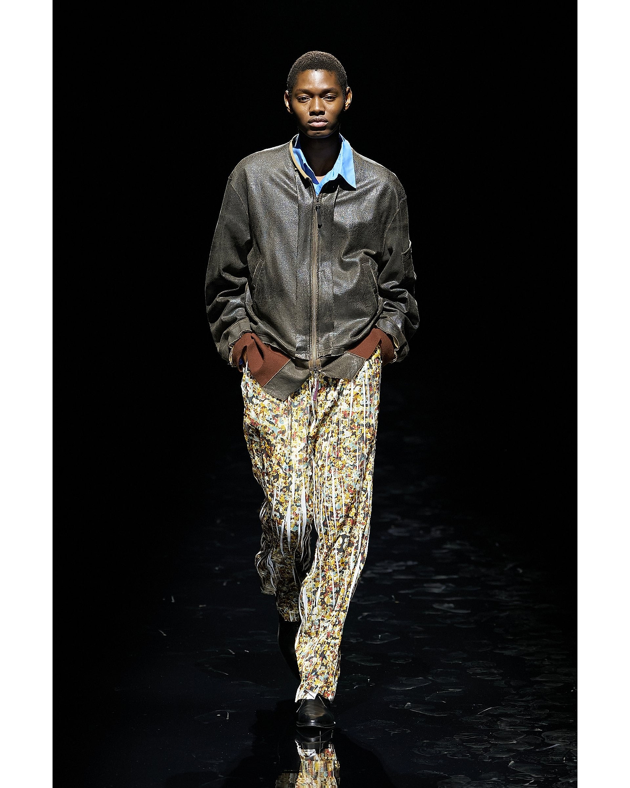 【26AW】クラックテリーミリタリーブルゾン