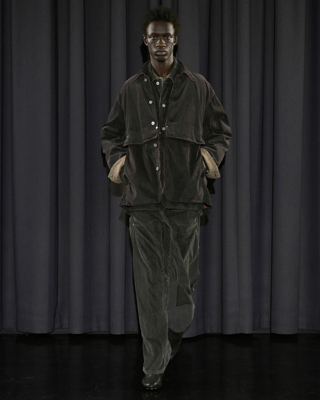 【26AW】ピグメントコテッドコーデュロイワークジャケット