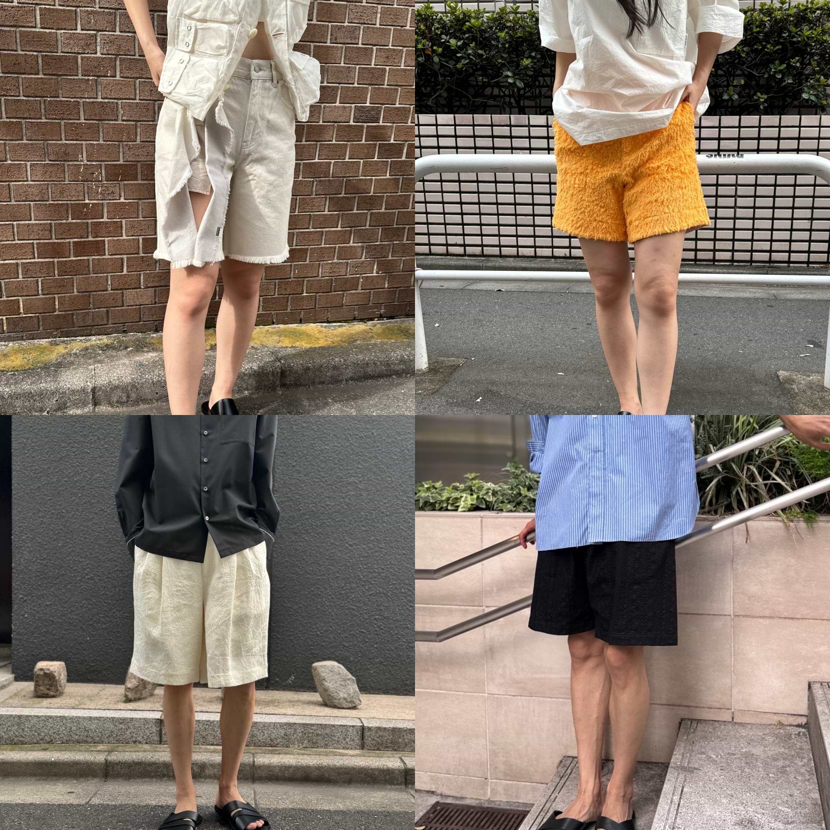 【特集】個性派ショーツを主役にした、猛暑を乗り切るスタイルヒント