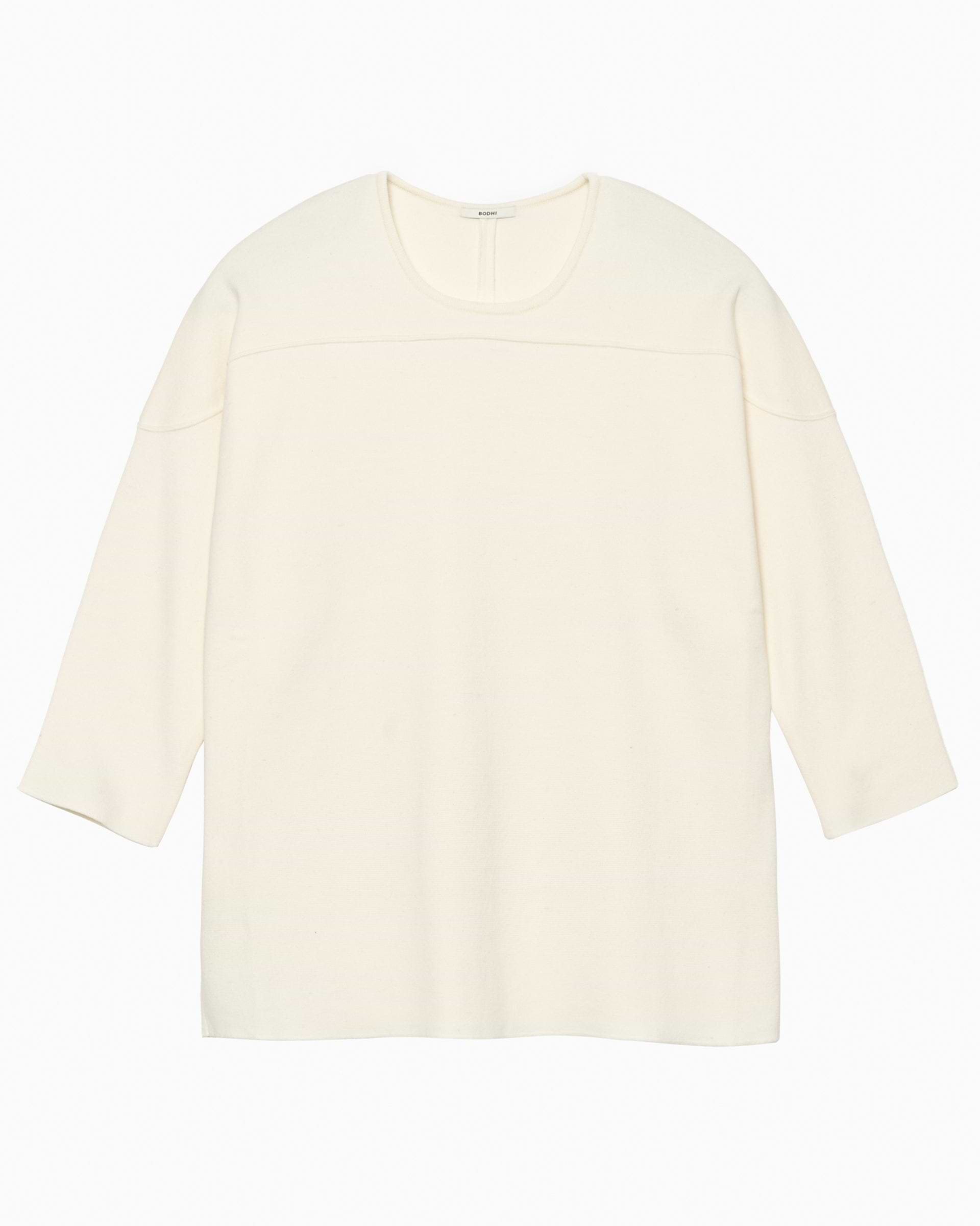 BODHI】コットンカシミヤフットボールTシャツ | 日本製 フットボールT
