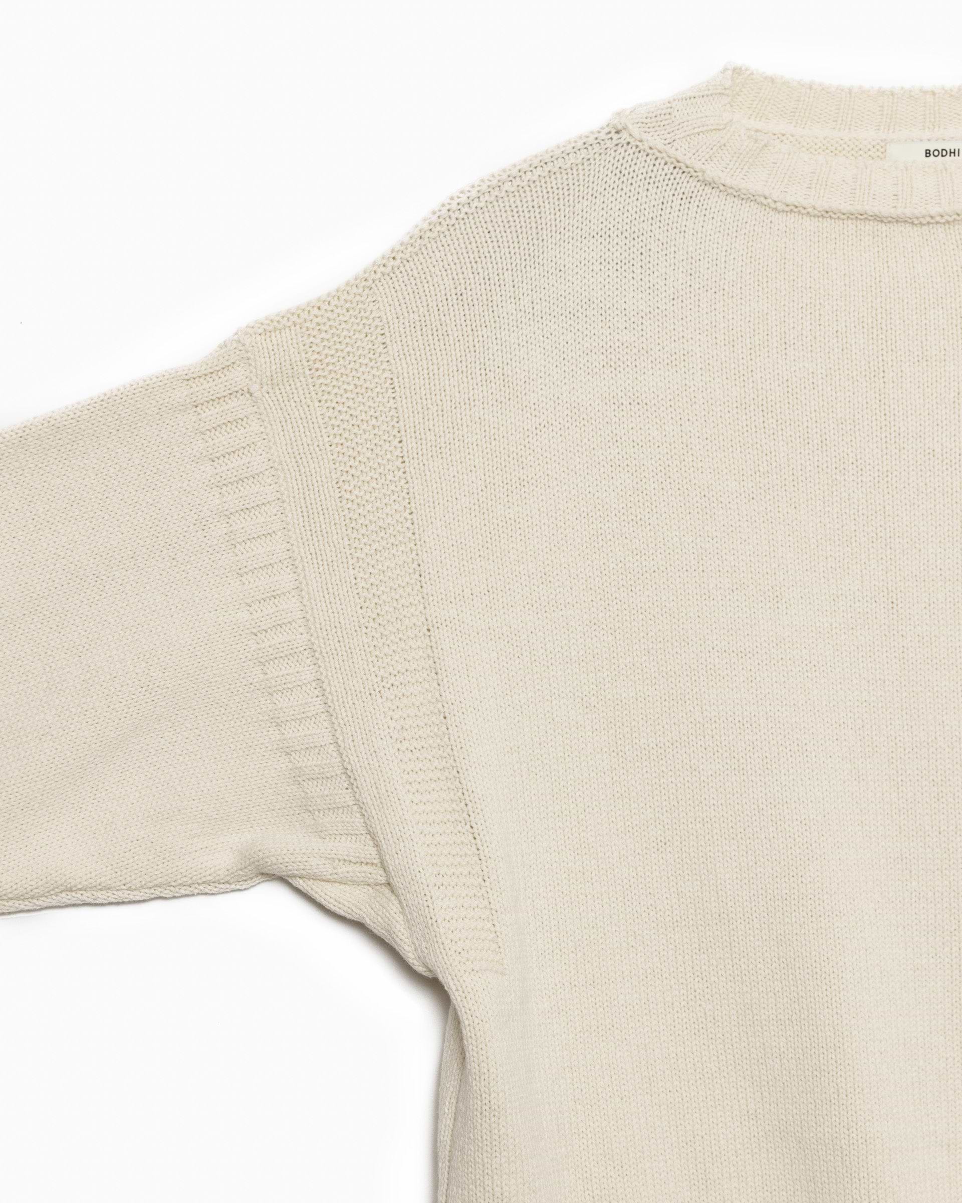 BODHI コットンカシミヤガンジーニット BODHI】コットンカシミヤサマーガンジー | 日本製 サマーニット | F