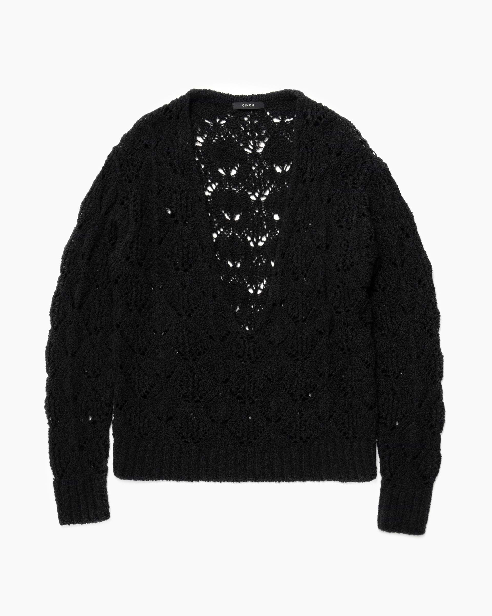 CINOH】Vネックニット – ファッションスナップストア