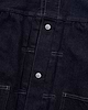 15oz セルビッチデニム トラッカージャケット ワンウォッシュ