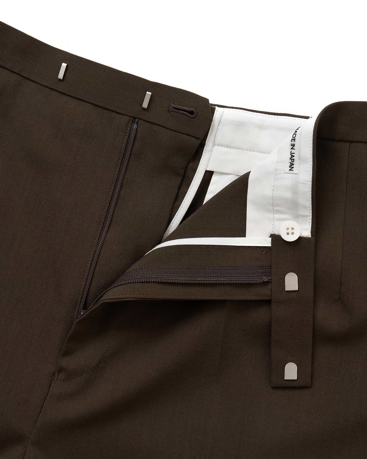 ウールウエストアジャスタートラウザーズ