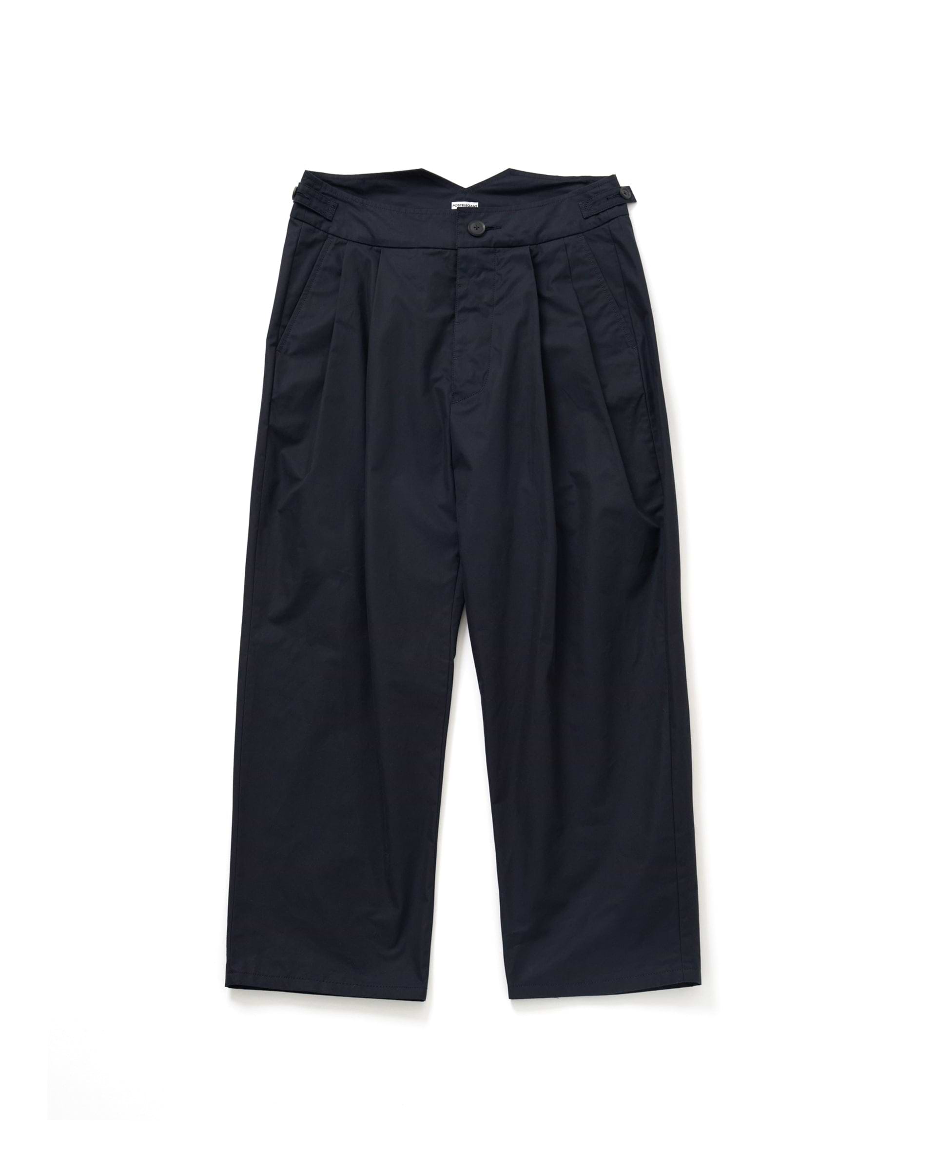 POSTELEGANT】ハイカウントコットントラウザーズ – ファッション