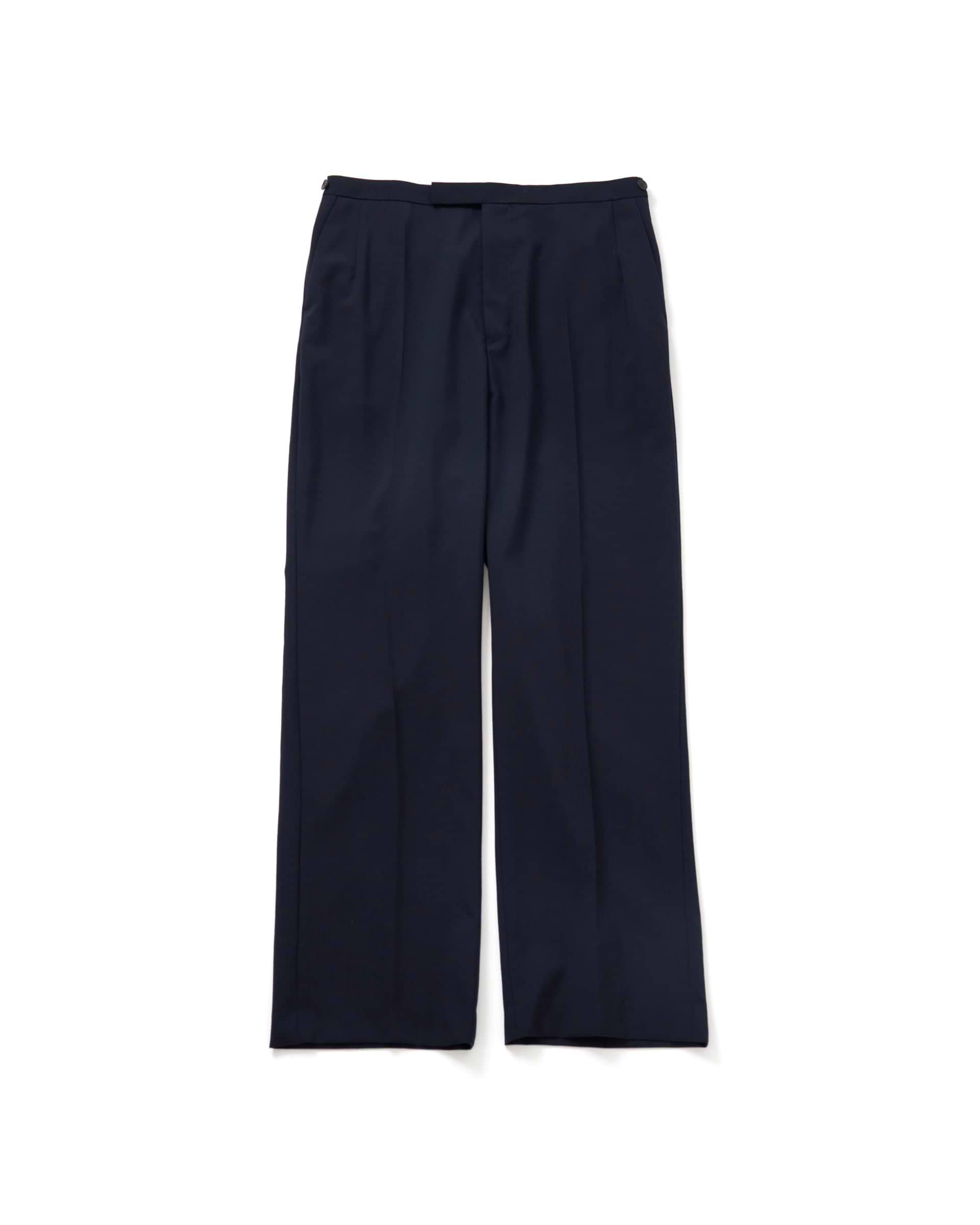 スーツ POSTELEGANT Wool Easy Trousers POSTELEGANT】ウールウエストアジャスタートラウザーズ – ファッション