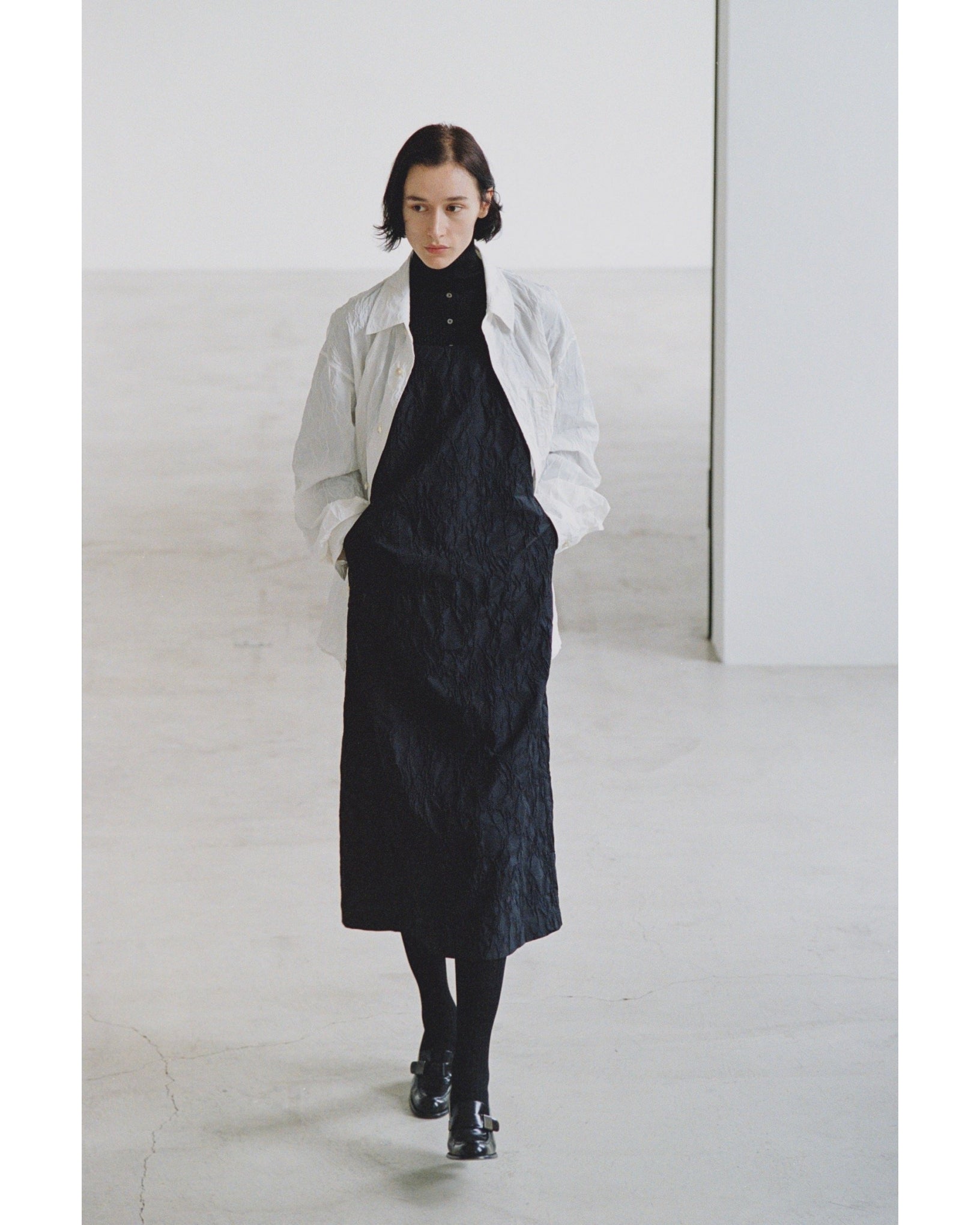 IRENISA】シャツブルゾン | 撥水 | ホワイト | F/STORE – ファッション