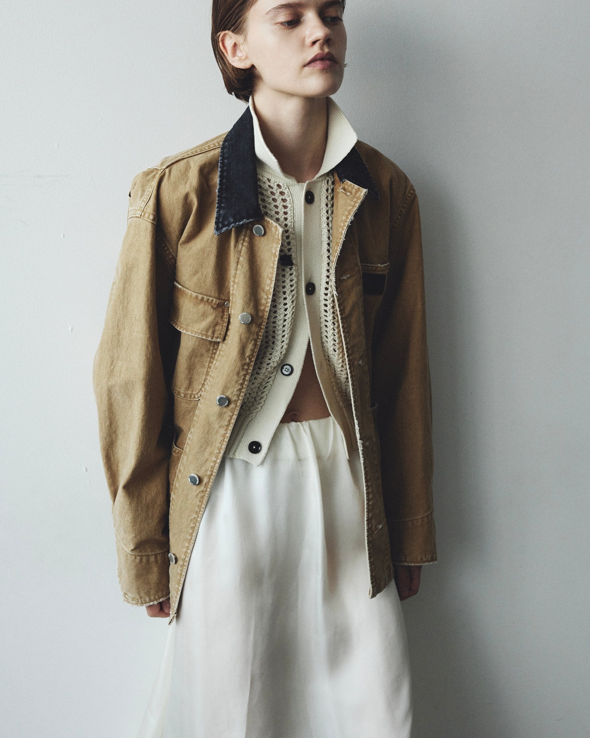JOHN MASON SMITH / JANE SMITH】サルファーダイヘビーダッククロス