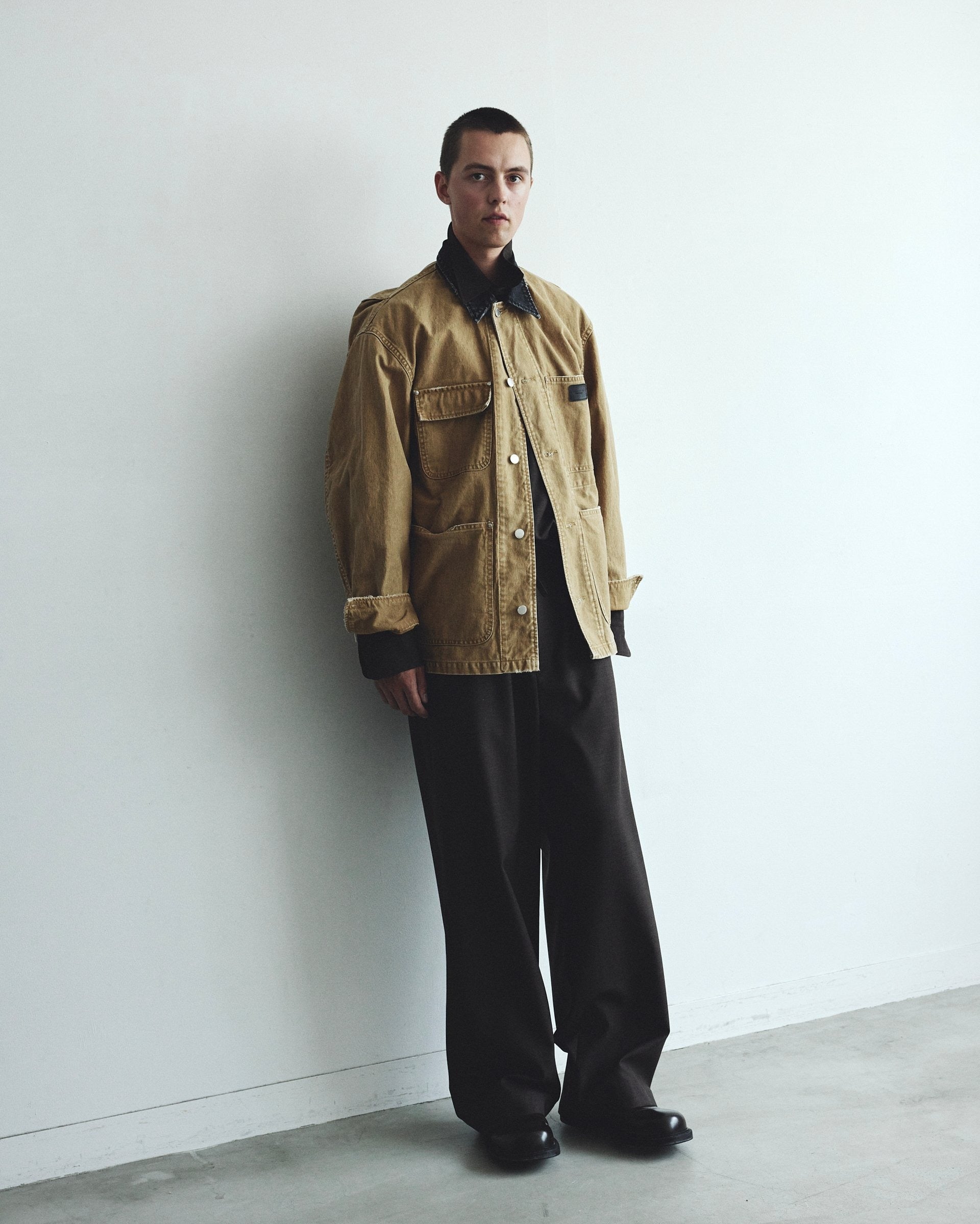 JOHN MASON SMITH / JANE SMITH】サルファーダイヘビーダッククロス JOHN MASON SMITH / JANE SMITH】サルファーダイヘビーダッククロス
