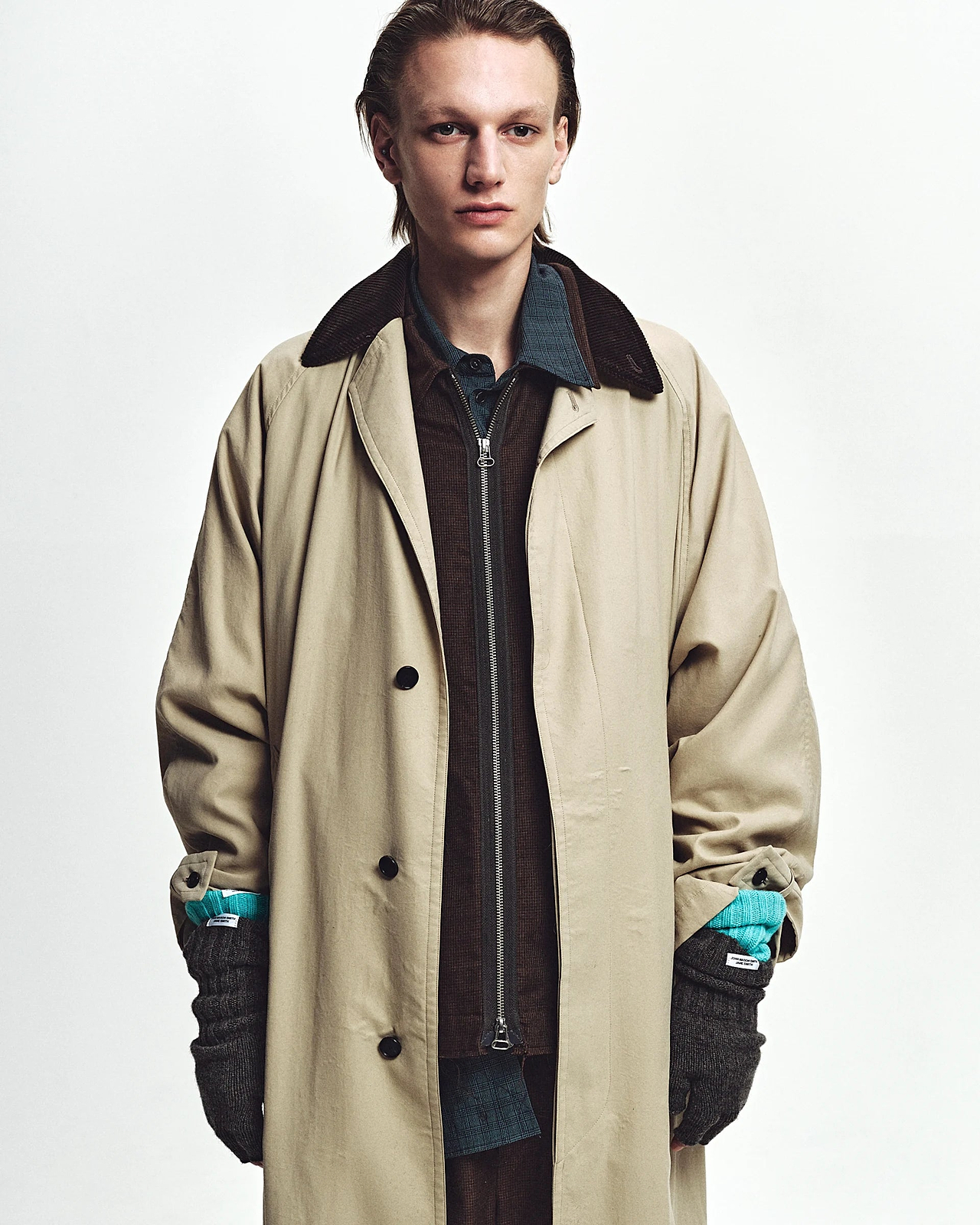 【26AW】5Gスリーフィンガーレスニットグローブ