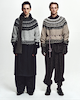 【26AW】ガーメントウォッシュドシルクネップツイードツータックパンツ