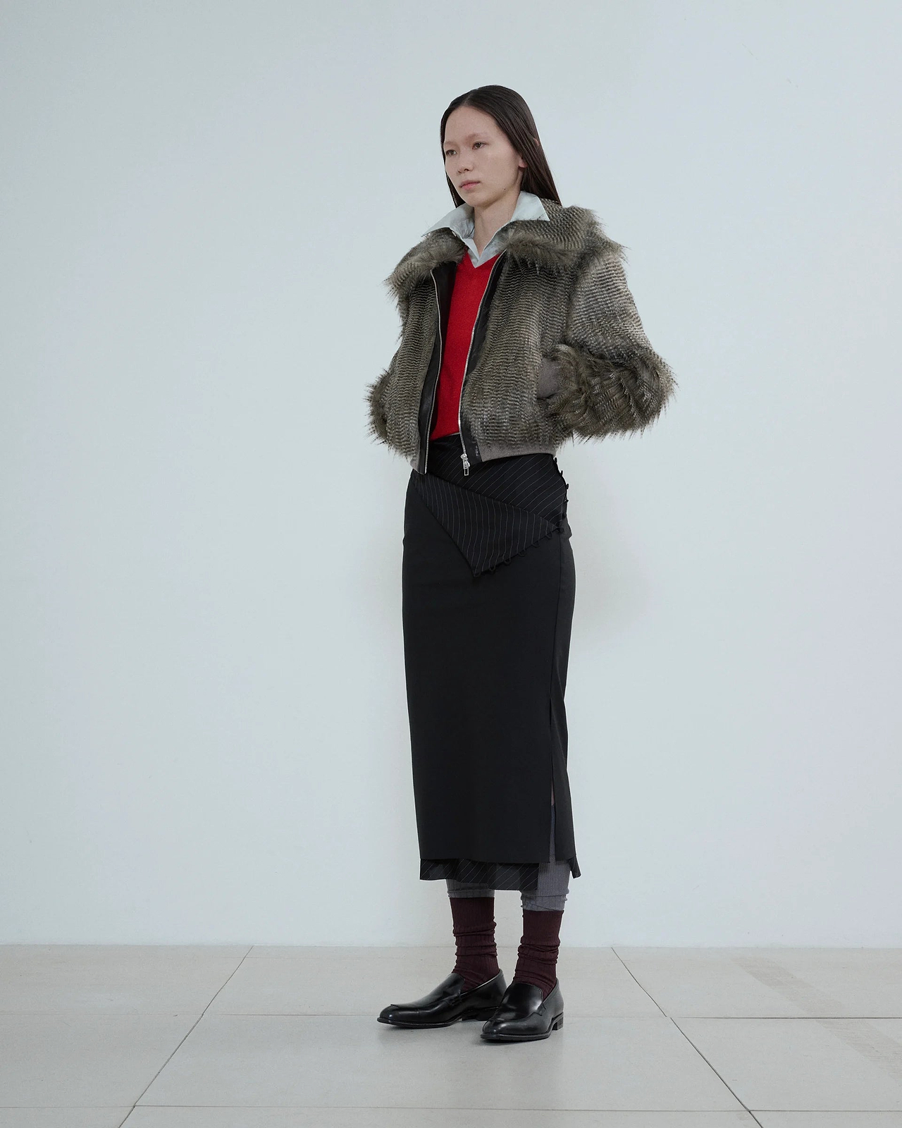 【26AW】レイヤードスカート