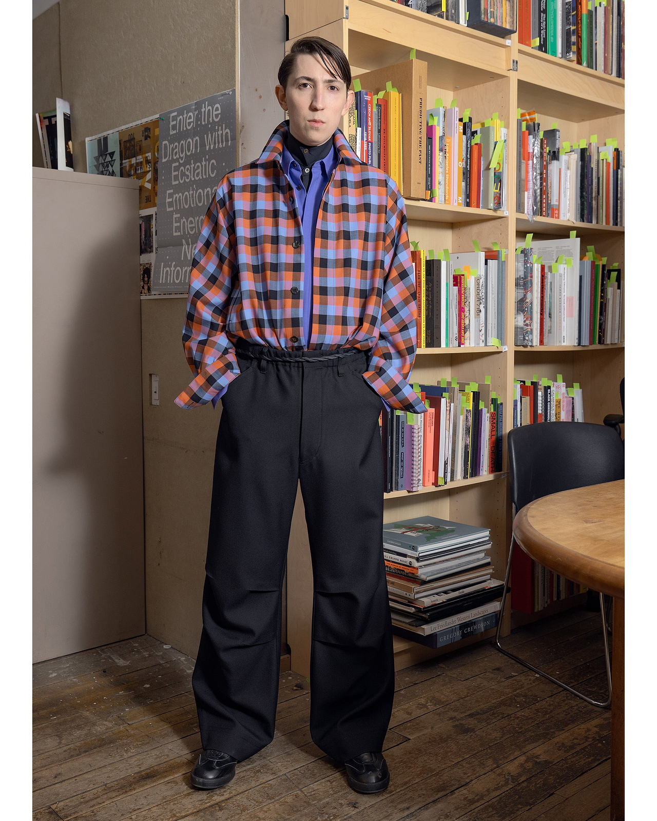 【26AW】ドルマンスリーブウールシャツ