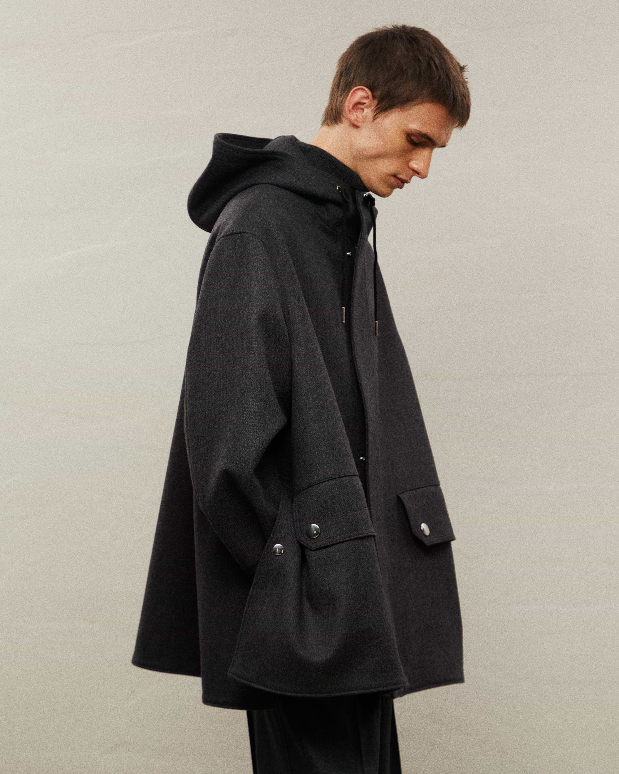 THE RERACS×1LDK×F/STORE＞フレンチAラインパーカー（ロング