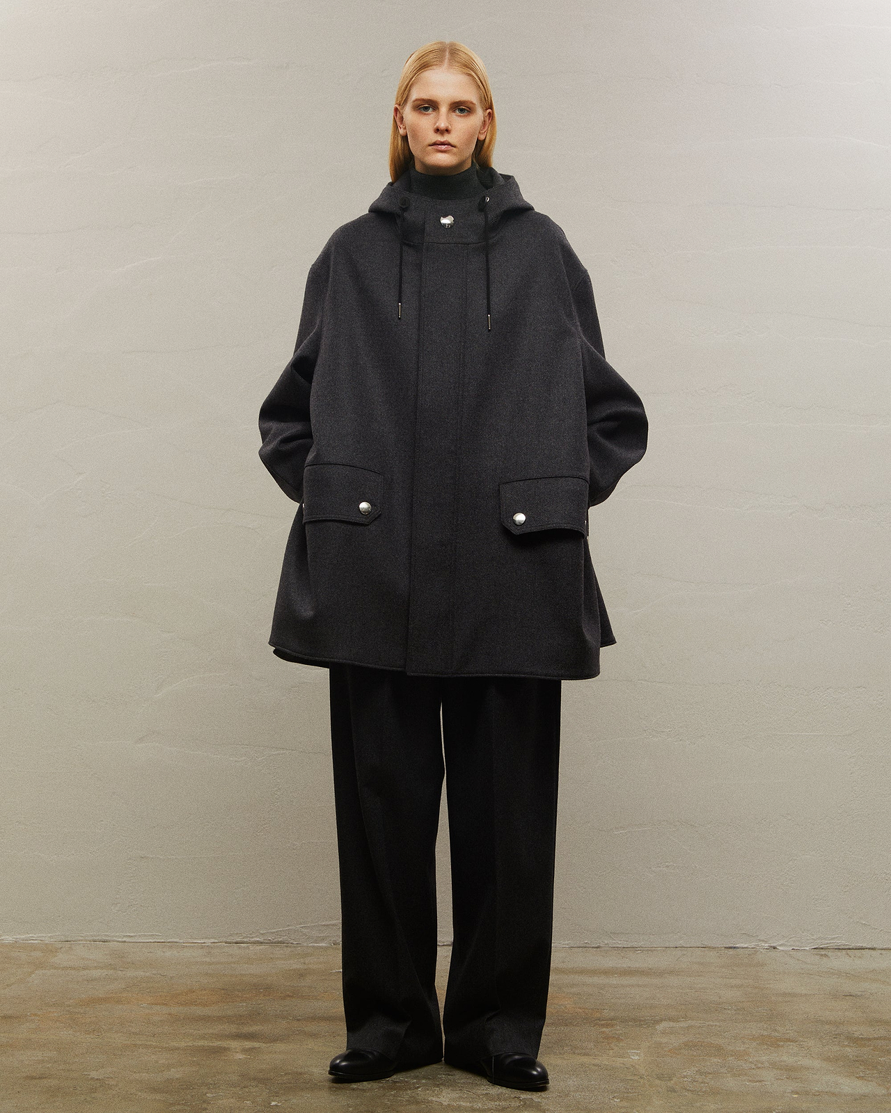 ＜THE RERACS×1LDK×F/STORE＞フレンチAラインパーカー（ロング）