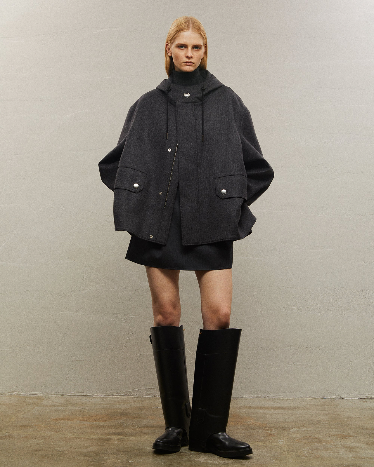 ＜THE RERACS×1LDK×F/STORE＞フレンチAラインパーカー（ショート）