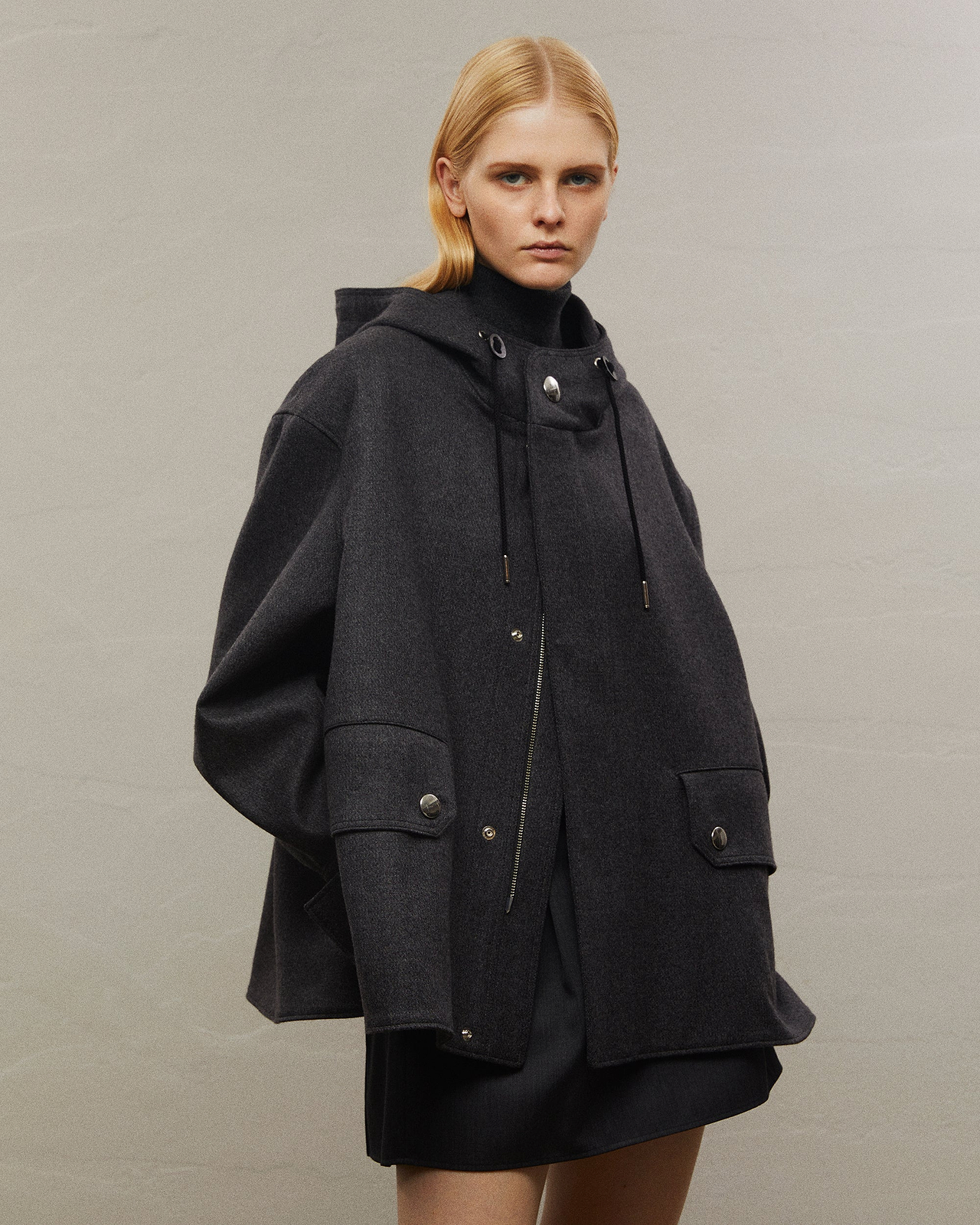 ＜THE RERACS×1LDK×F/STORE＞フレンチAラインパーカー（ショート）