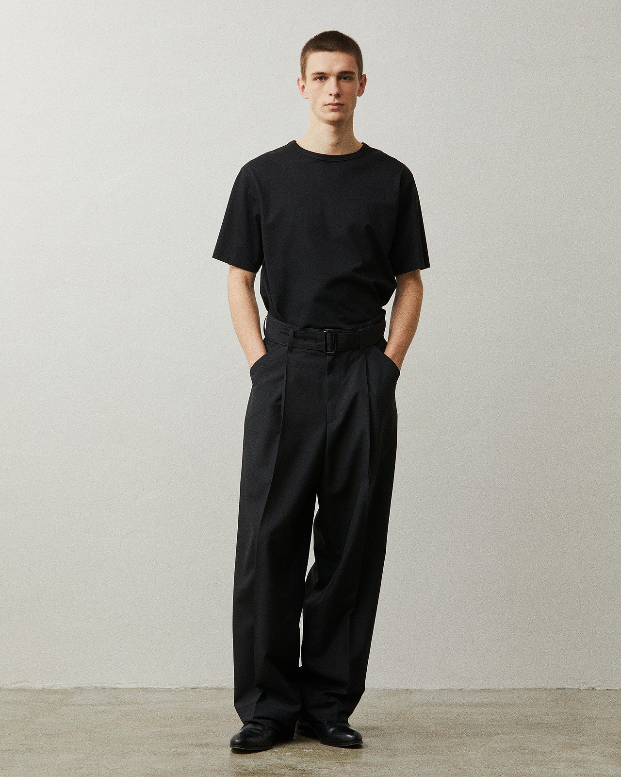 ＜THE RERACS×1LDK×F/STORE＞ ベルテッドワイドパンツ（メンズ）